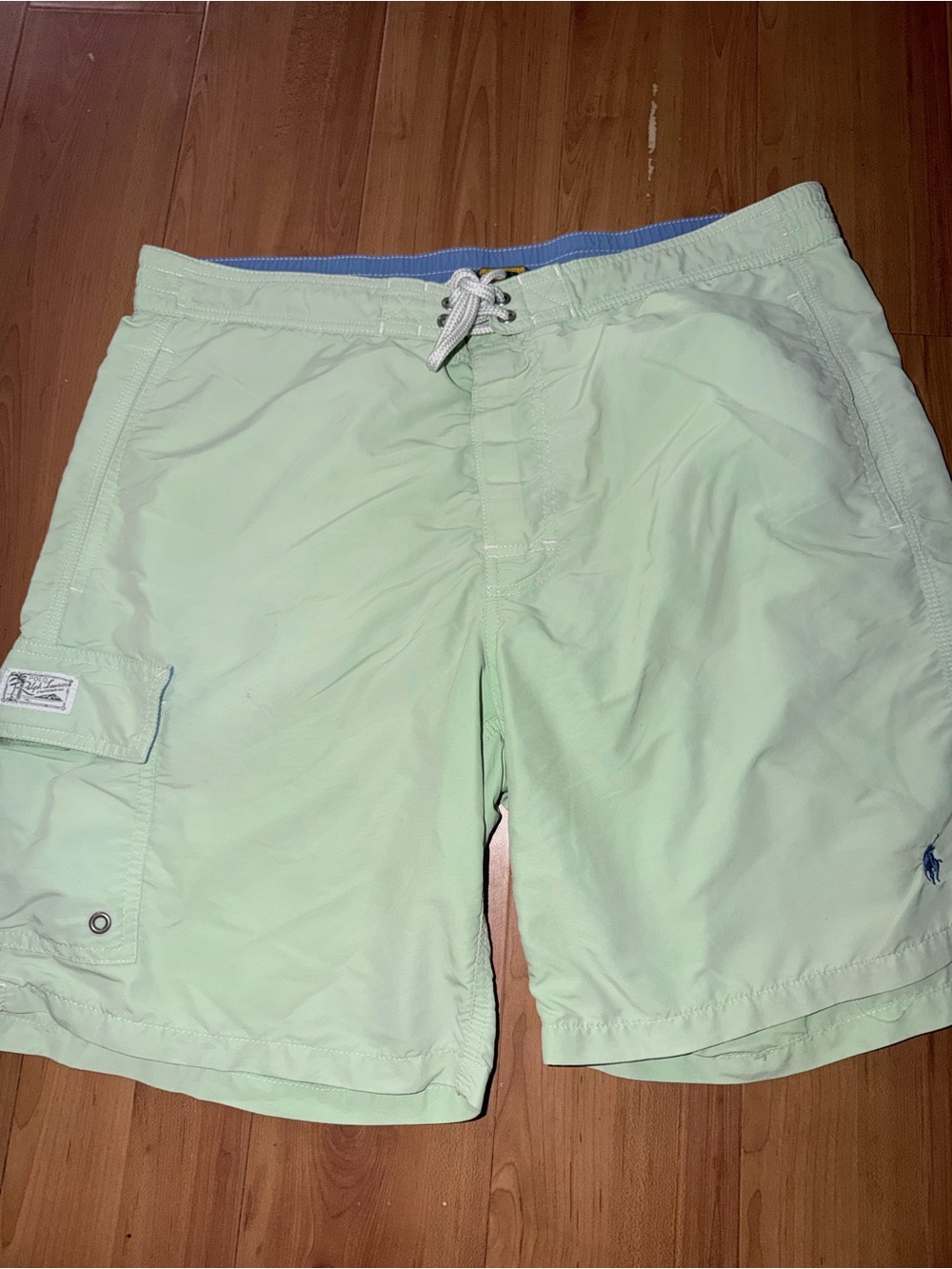 Polo by Ralph Lauren Pale Mint Green Men’s Swim Trunks
